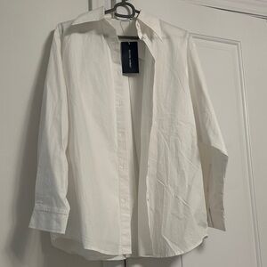 White Button-Up Shirt